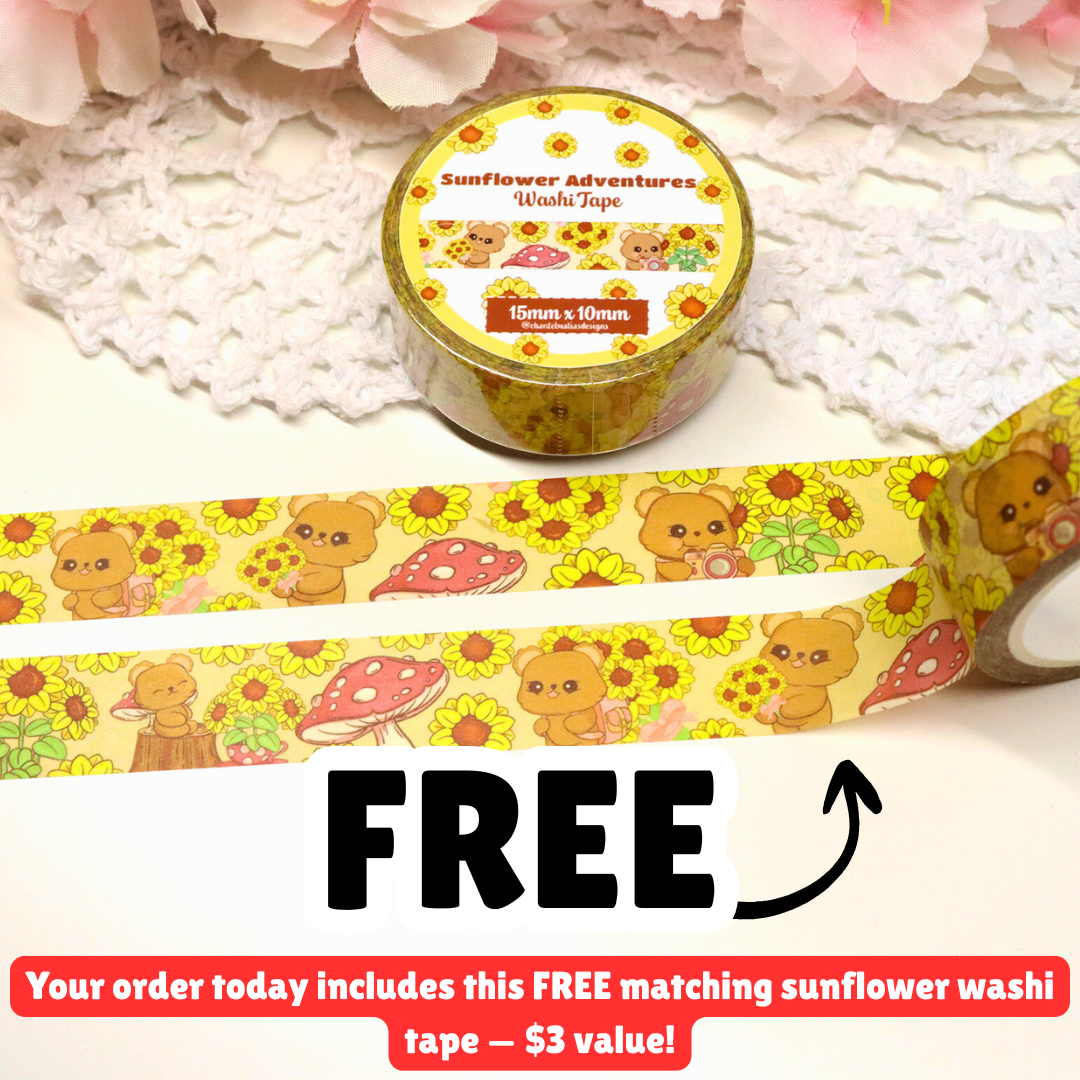 Sunflower Butterflies Sticker Bundle