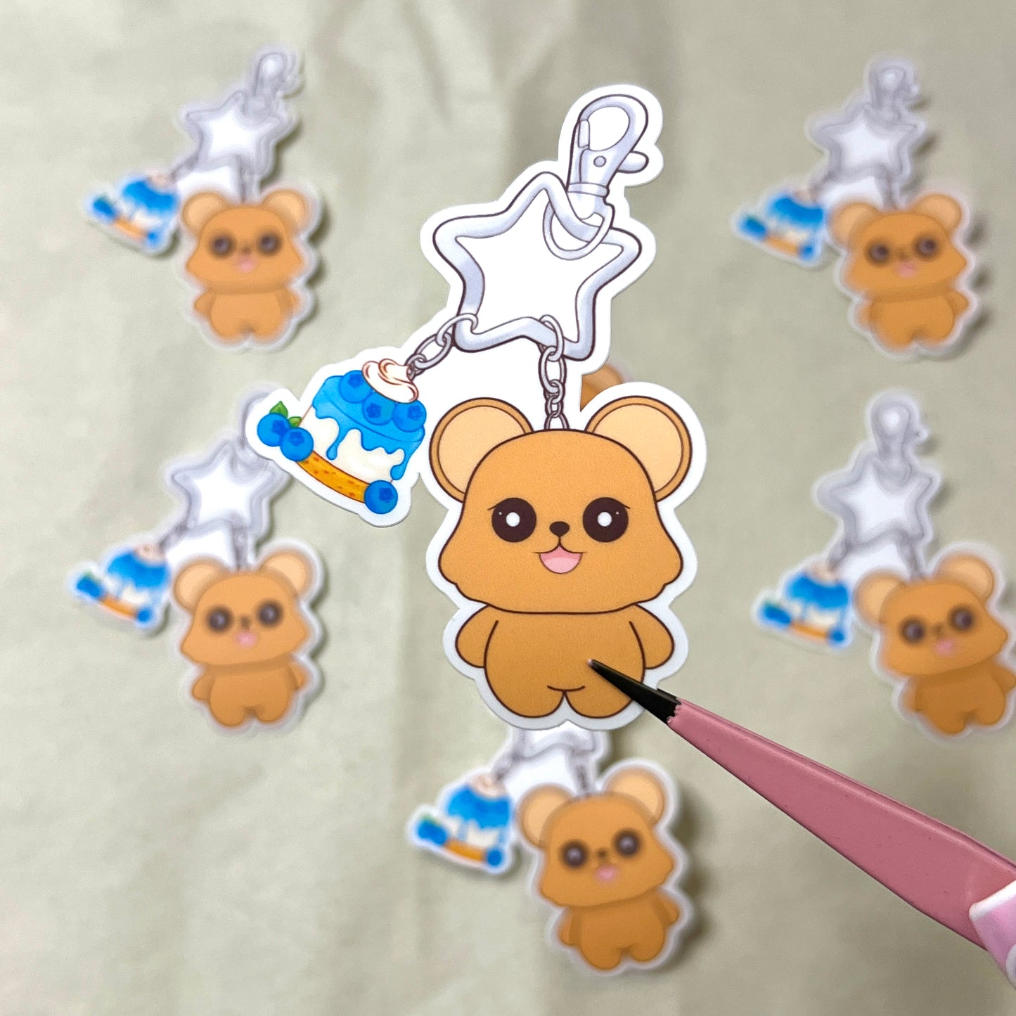 Savi Keychain Vinyl Sticker