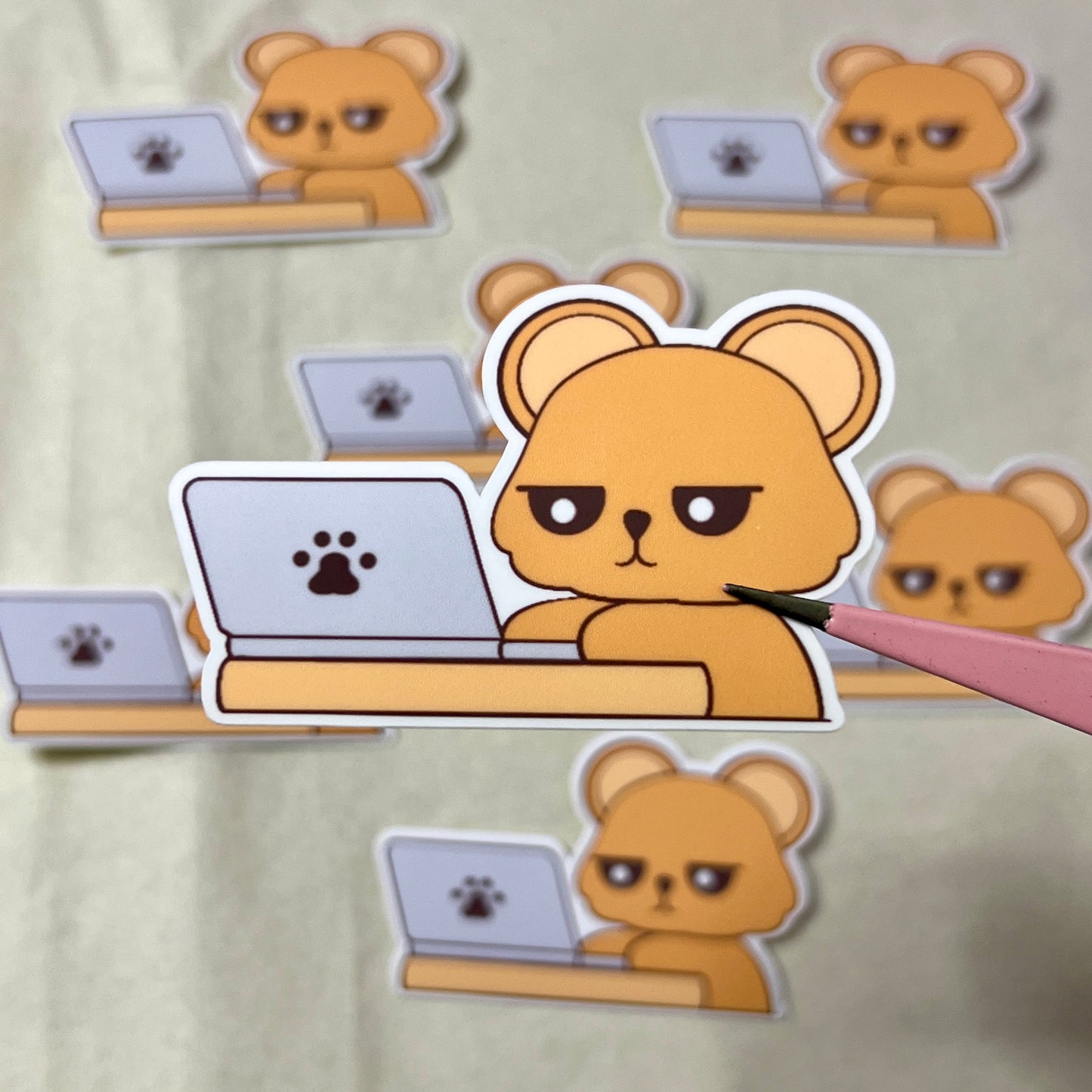 Savi Means Business Vinyl Sticker