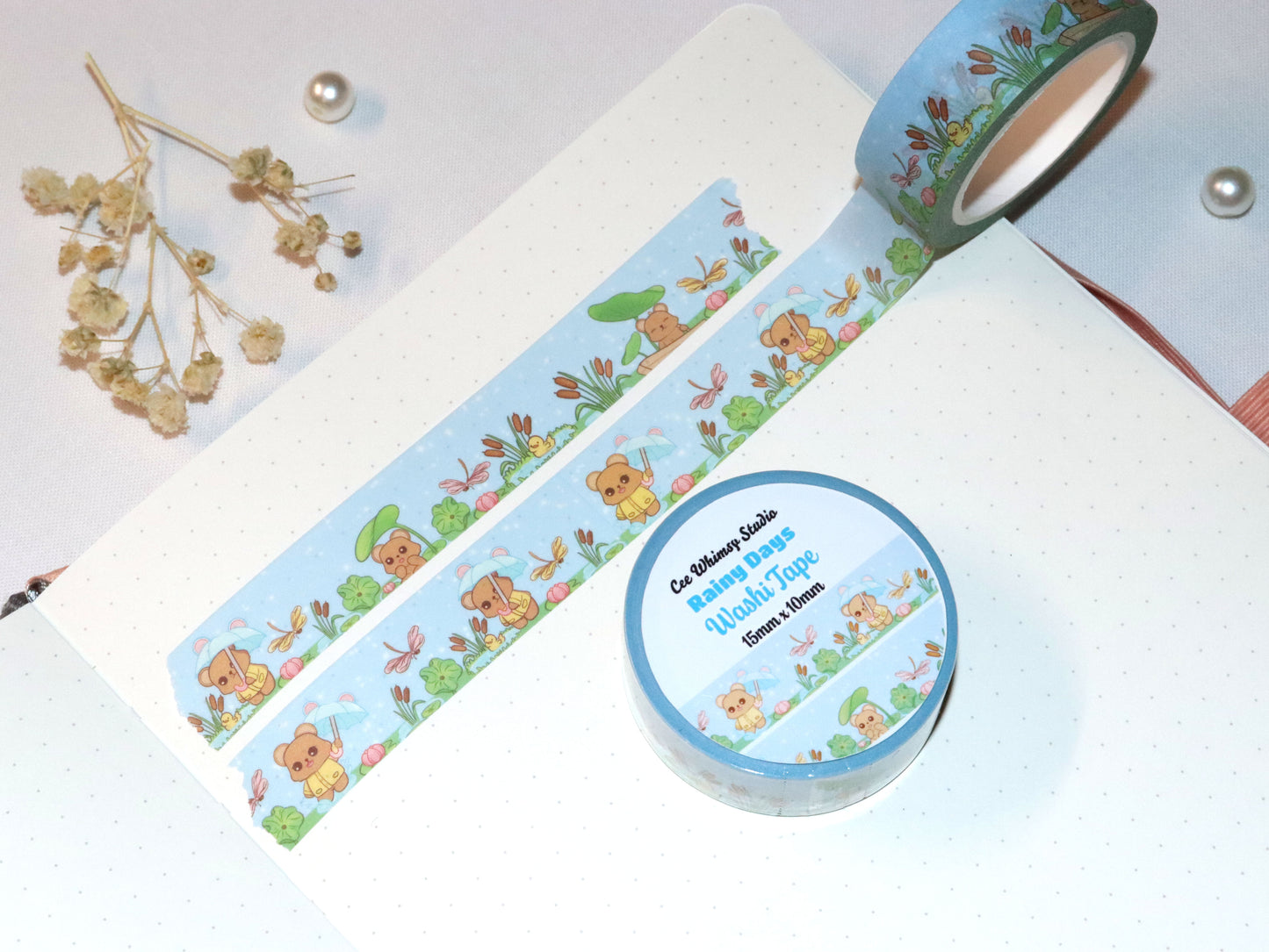 A Rainy Day Washi Tape