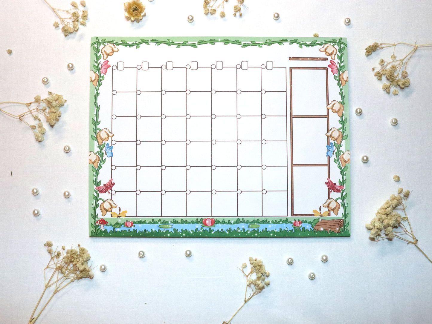 By The Pond Monthly Planner Pad