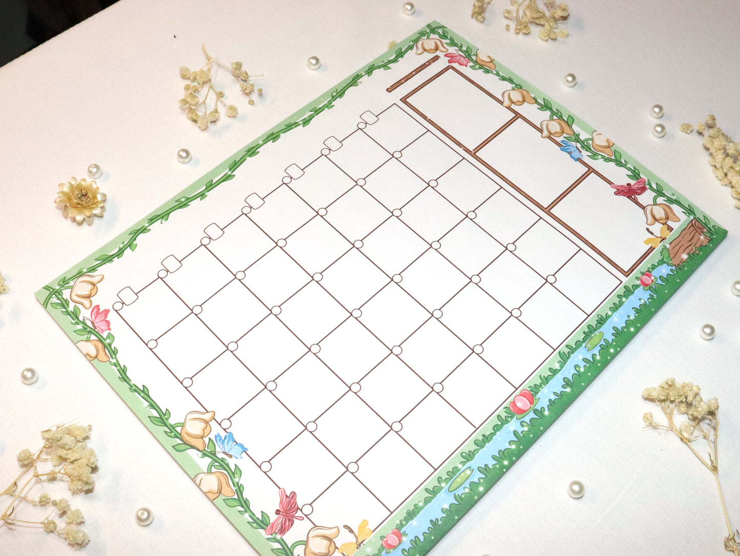 By The Pond Monthly Planner Pad