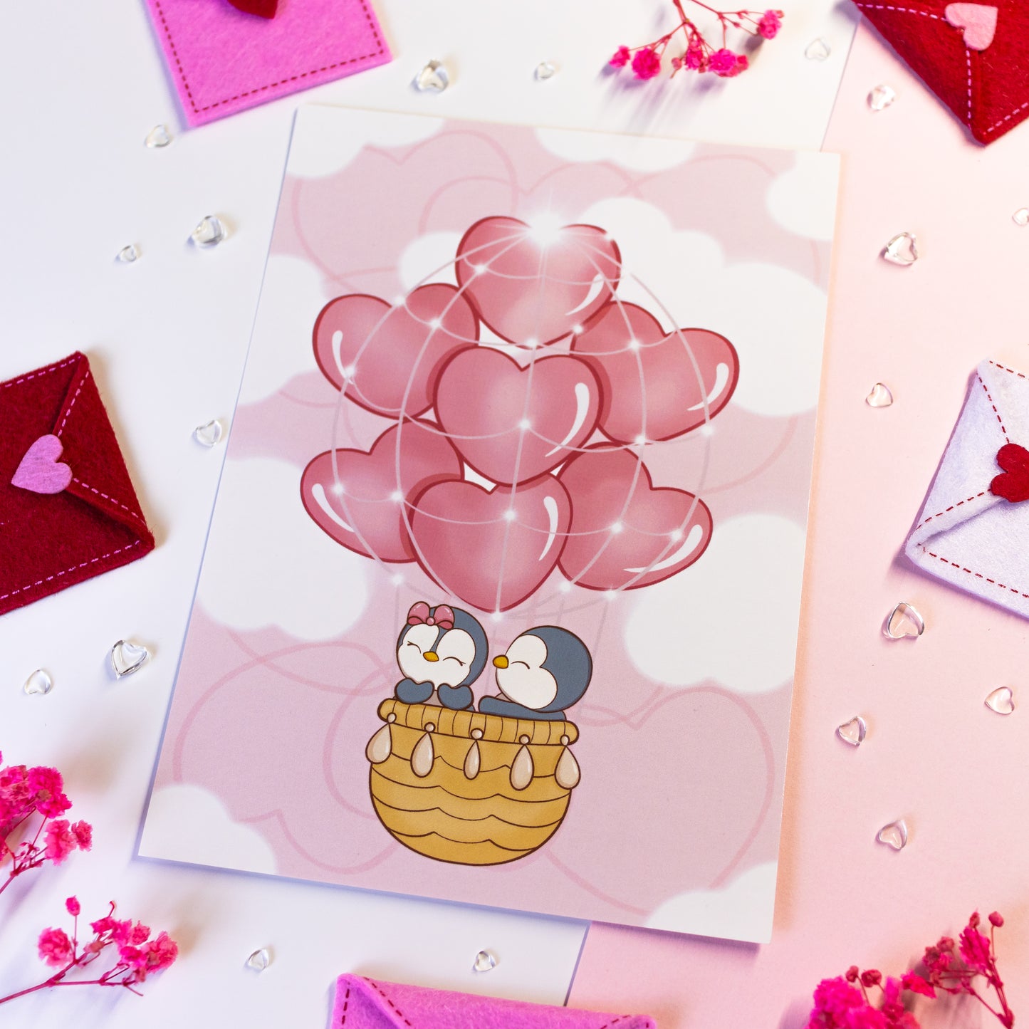 Air Ballon of Love Art Print