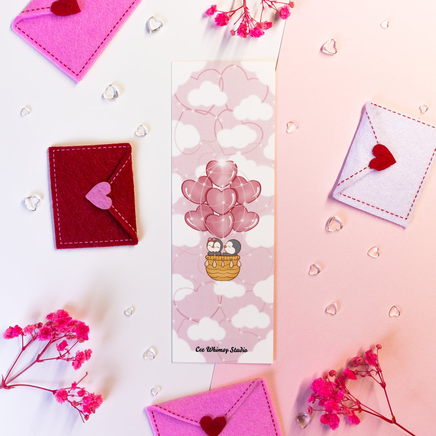 Air Ballon of Love Bookmark