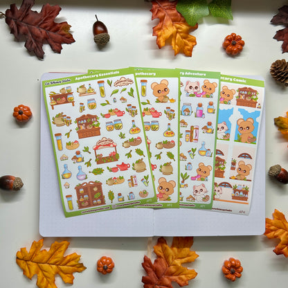Apothecary Sticker Sheet Set