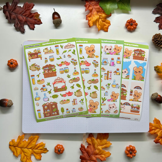 Apothecary Sticker Sheet Set