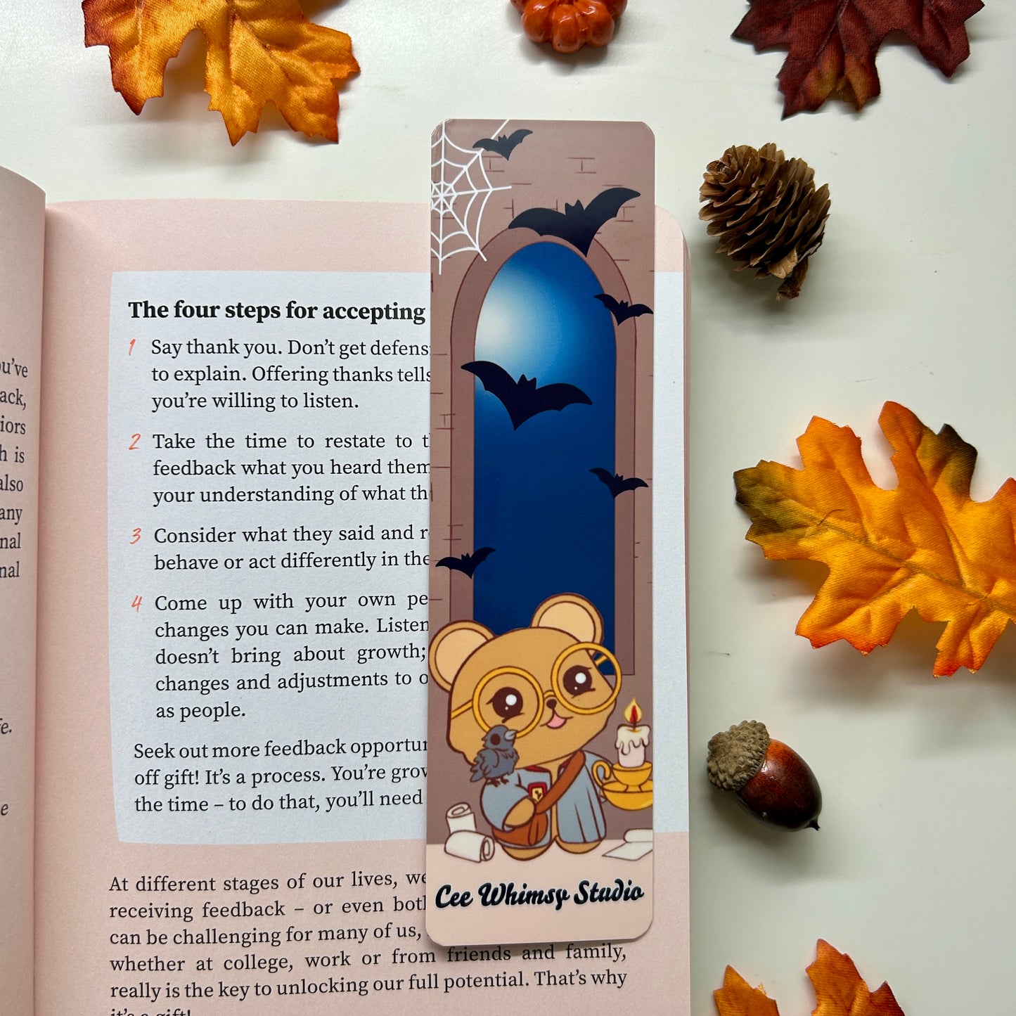 Dark Academia Bookmark