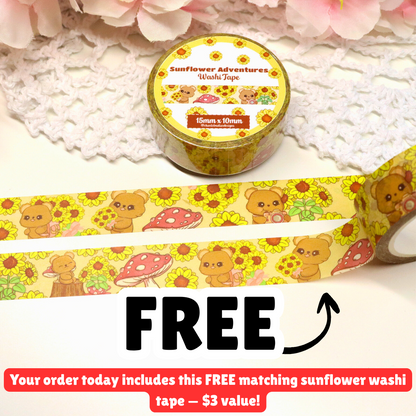 Sunflower Butterflies Sticker Bundle