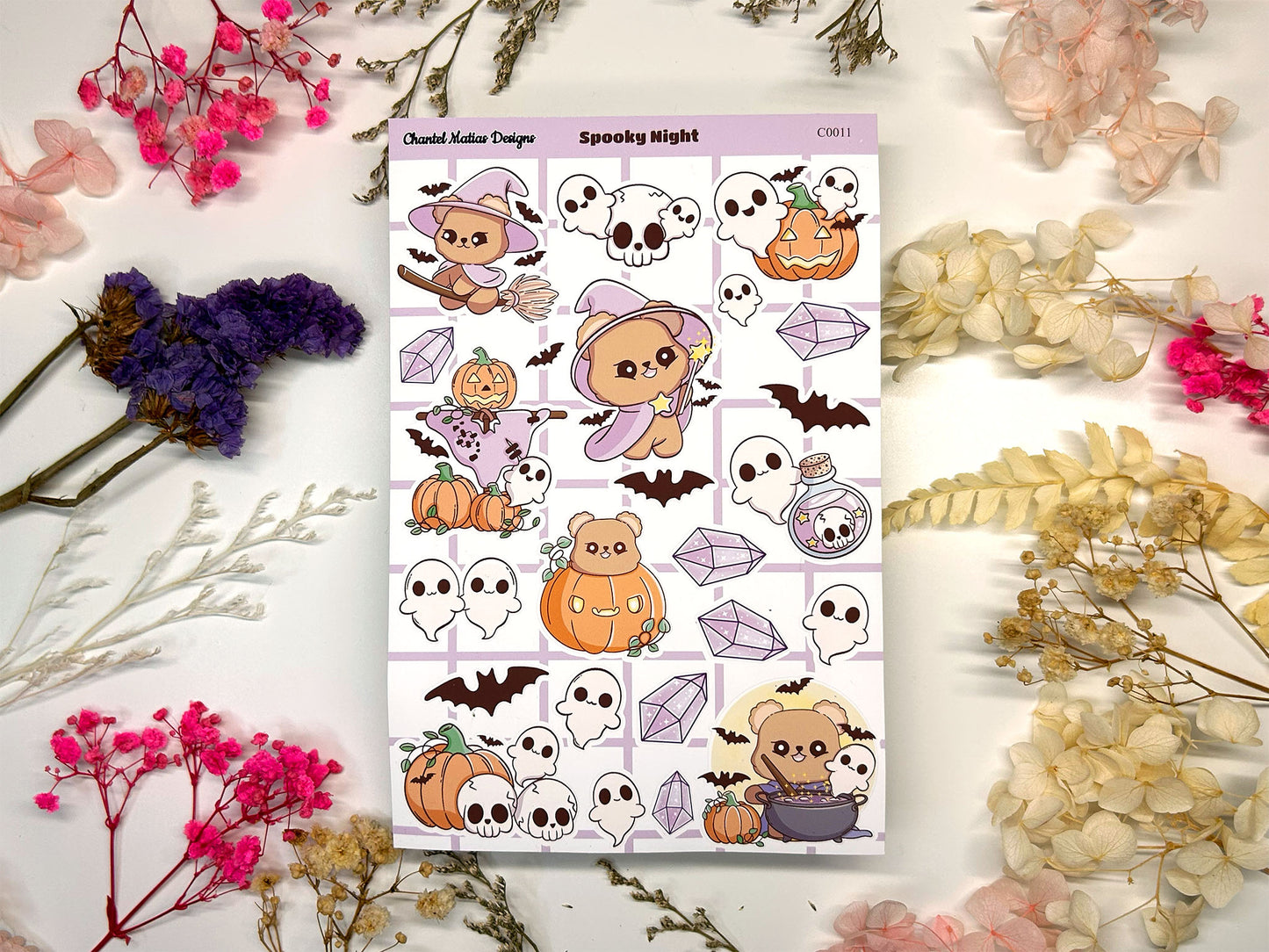 Spooky Night Sticker Sheet