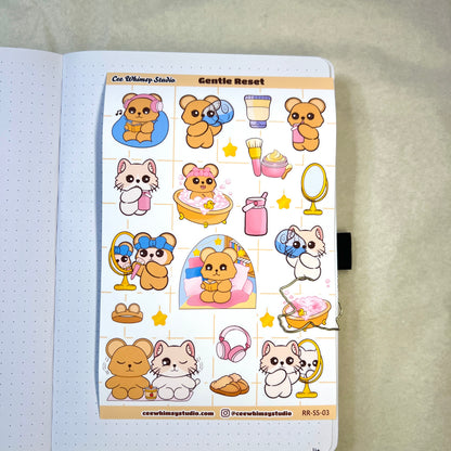 Cozy Routine Sticker Bundle