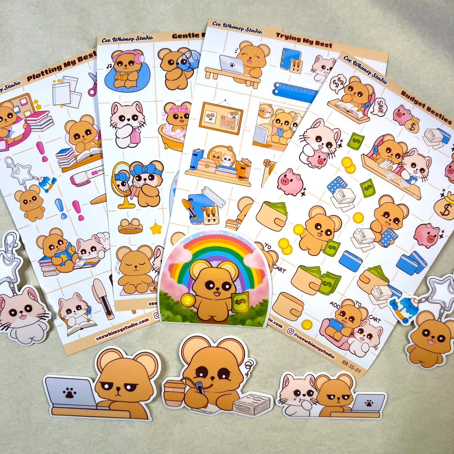 Cozy Routine Sticker Bundle