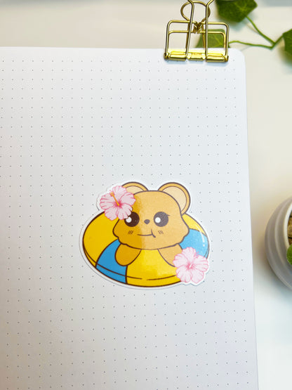 Pool Day Stickers