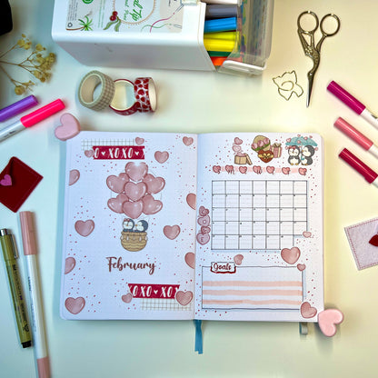 Love Day Journal Sticker Kit