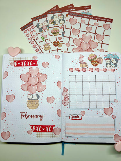 Love Day Journal Sticker Kit