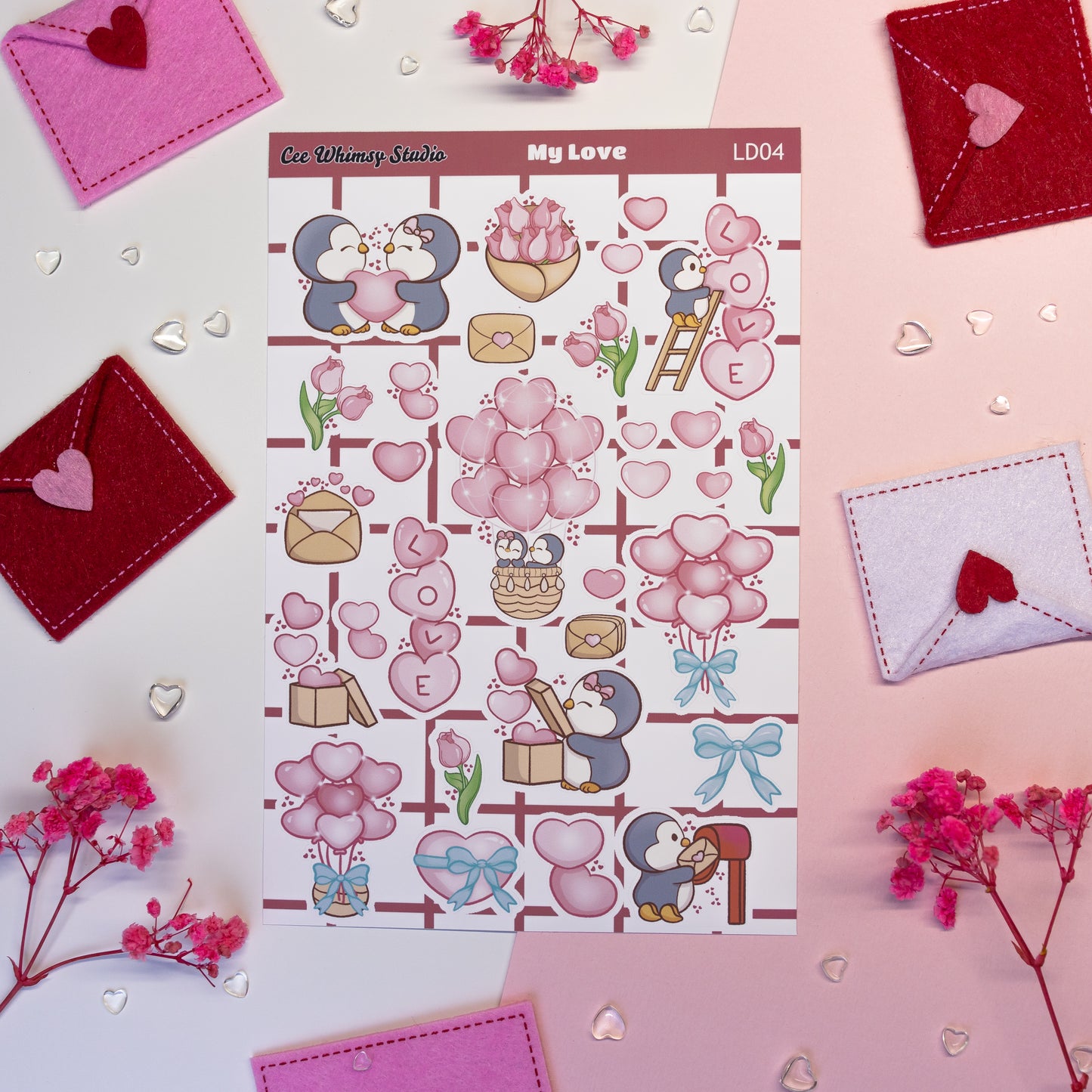 My Love Sticker Sheet