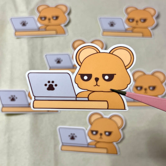 Savi Means Business Vinyl Sticker