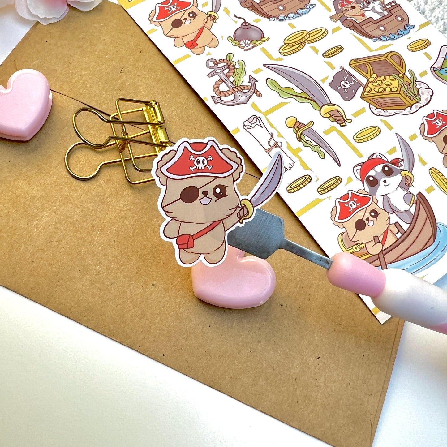 Sea of Pirates Sticker Sheet