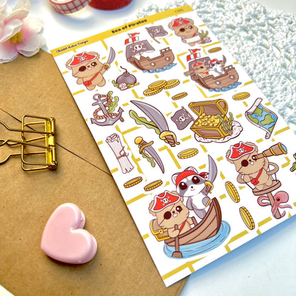 Sea of Pirates Sticker Sheet