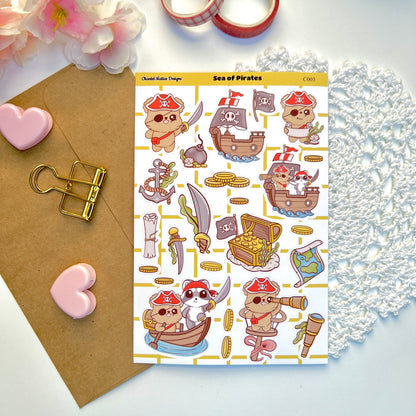 Sea of Pirates Sticker Sheet