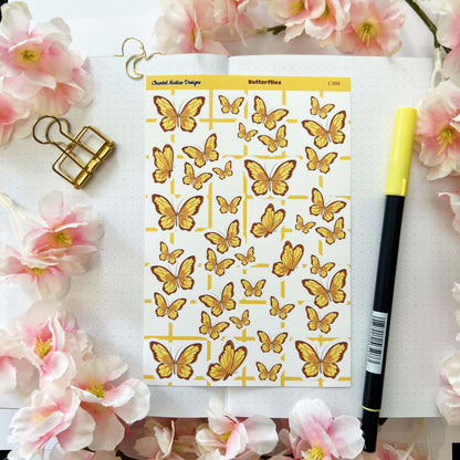 Butterflies Sticker Sheet