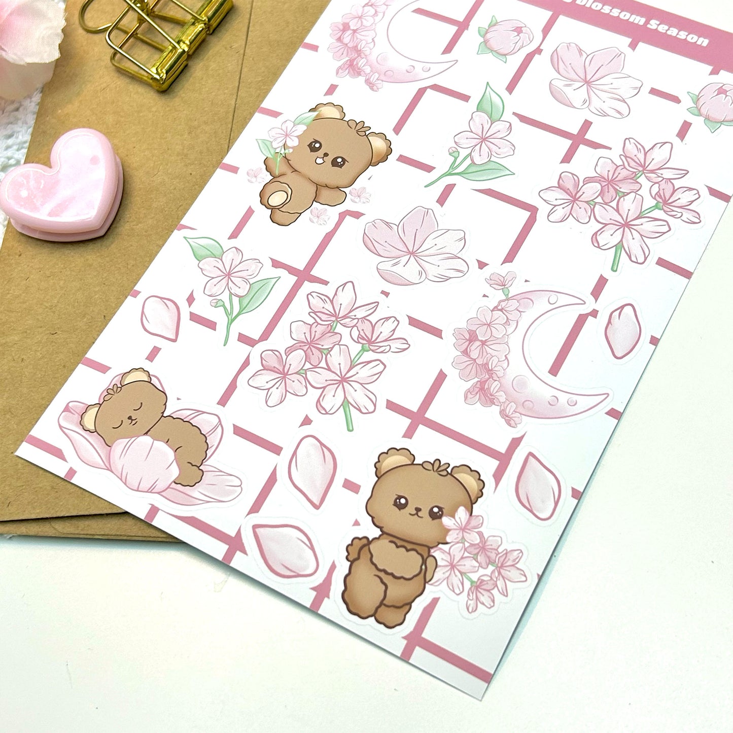 Cherry Blossom Season Sticker Sheet