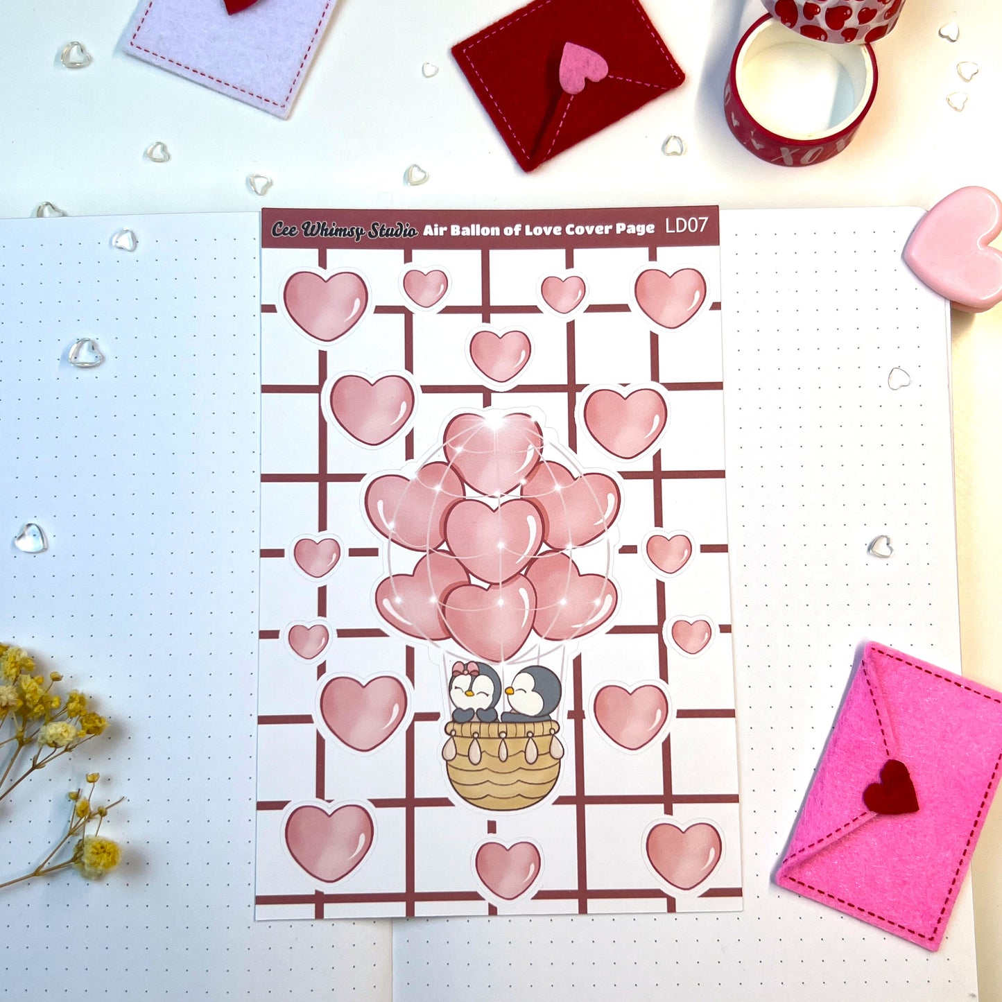 Love Day Journal Sticker Kit