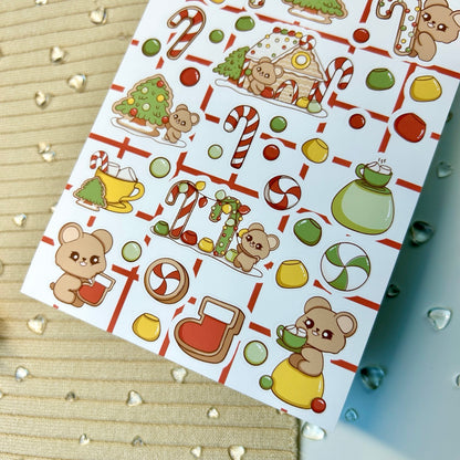 Gingerbread Land Sticker Sheet