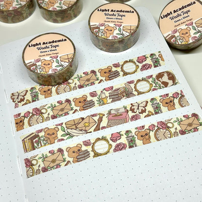 Light Academia Washi Tape 15mmx10mm