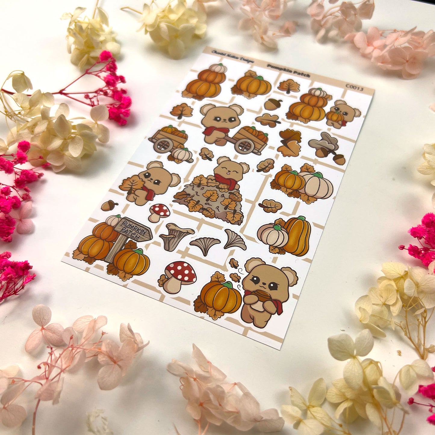 Pumpkin Patch Sticker Sheet