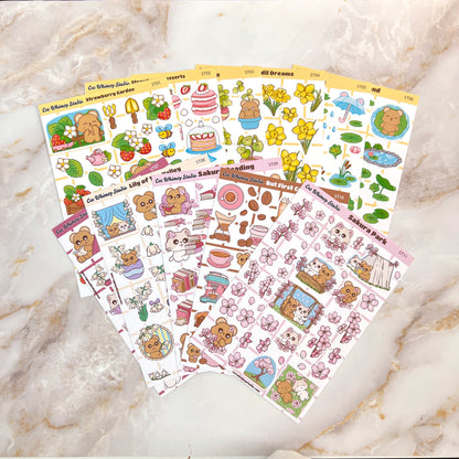 SpringTime Sticker Sheet Bundle