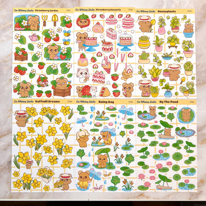 SpringTime Sticker Sheet Bundle
