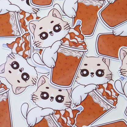 Kitty’s Chocolate Milkshake Sticker