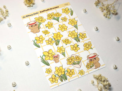 Daffodils Sticker Sheet