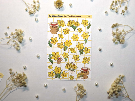 Daffodils Sticker Sheet