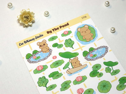 By the Pond Sticker Sheet