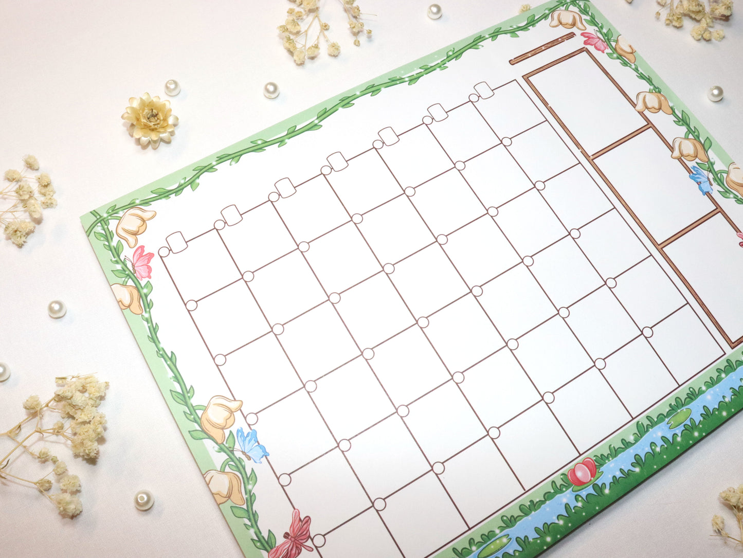 By The Pond Monthly Planner Pad