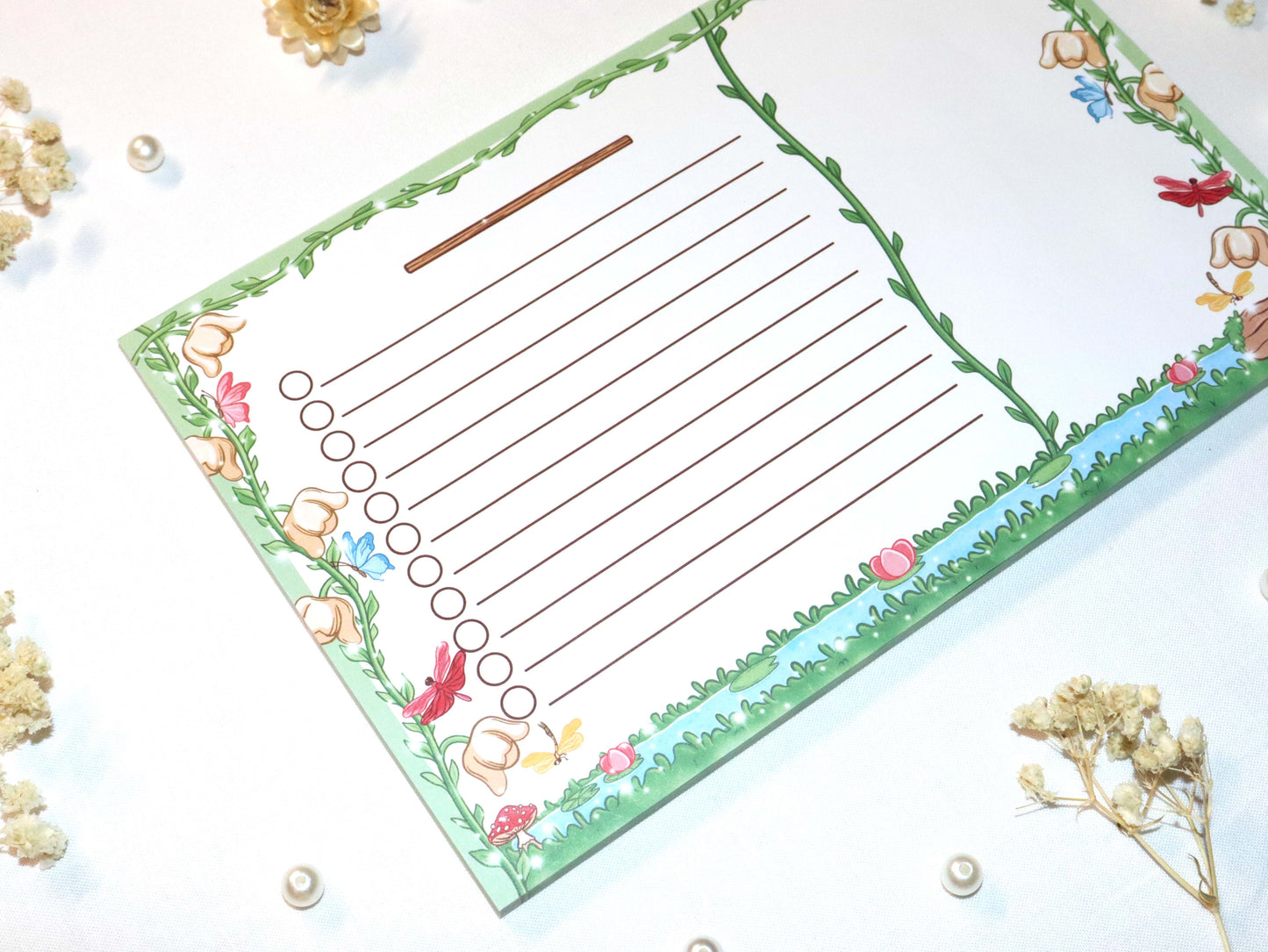 By The Pond Daily Planner Notepad