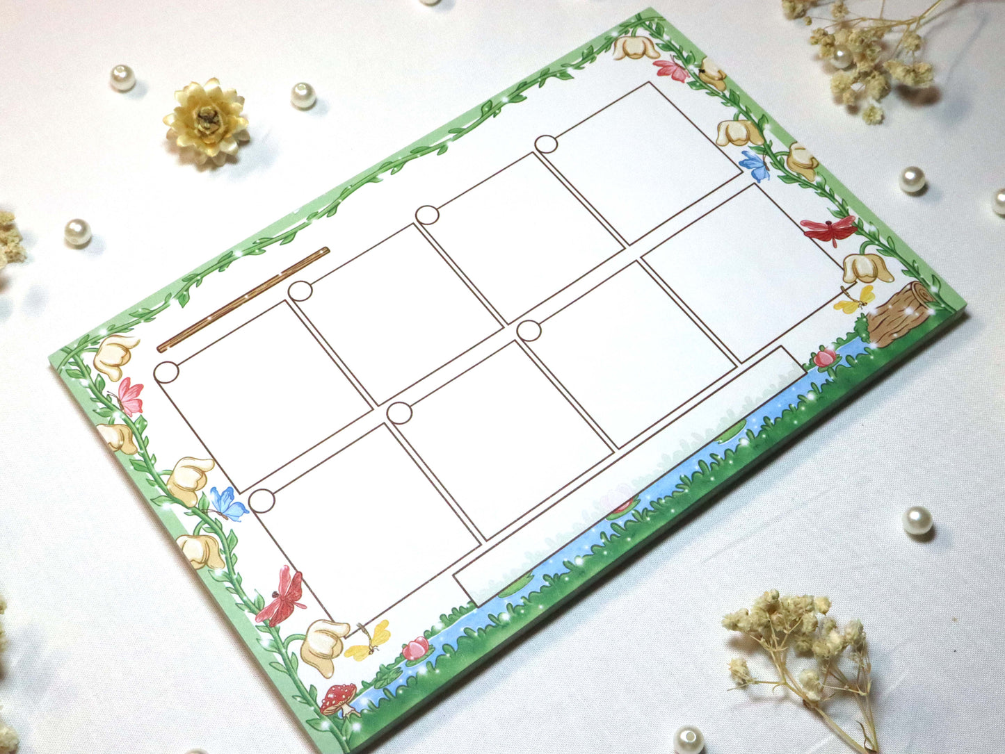By The Pond Weekly Planner Notepad