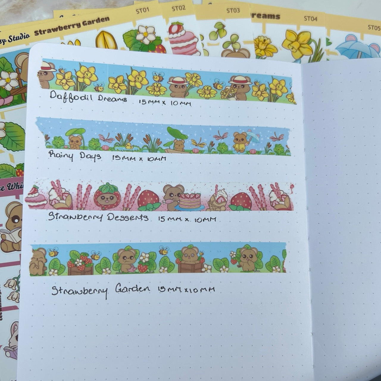 Springtime Washi Tape Bundle